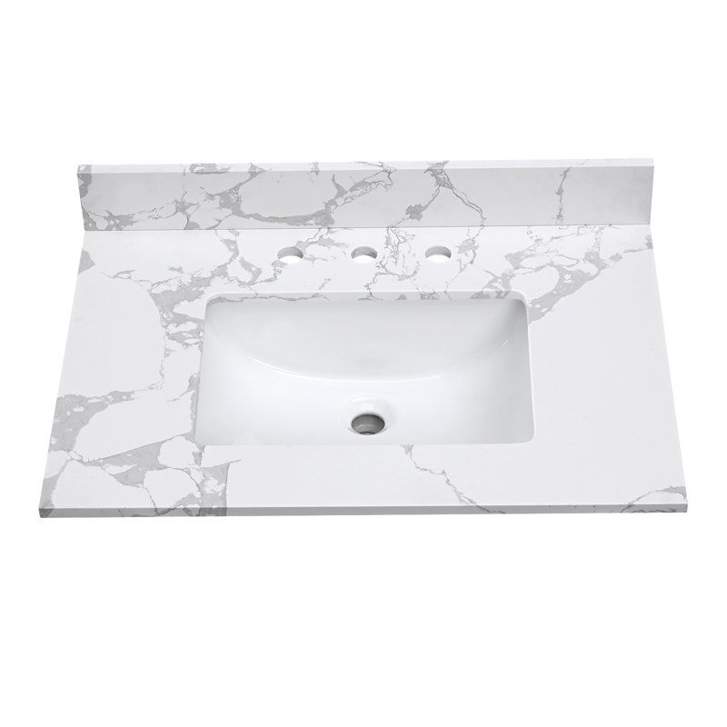 31'' Single Bathroom Vanity Top with Sink