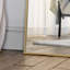 Yoko - Gold Metal Gentle Arch Mirror-106863303
