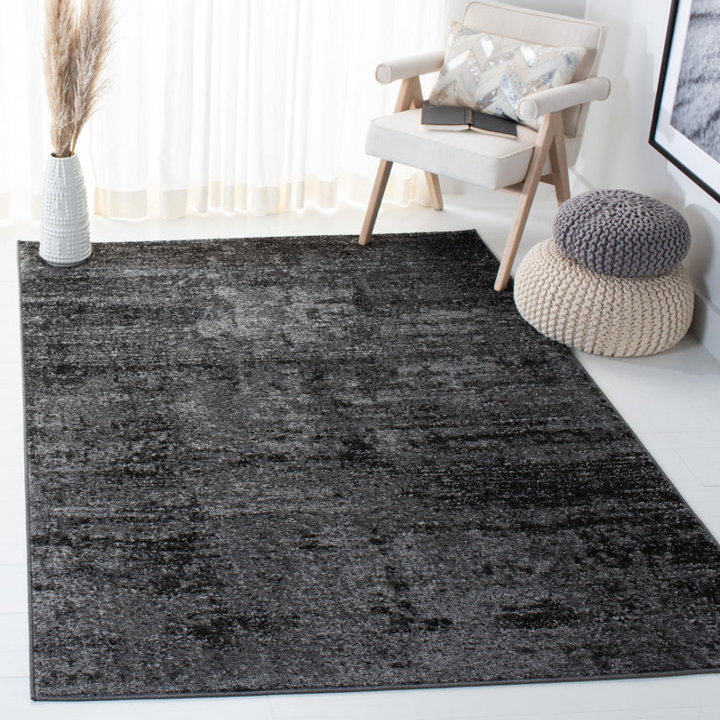 Chojolan Performance Solid Color Rug, Rectangle 9' x 12'