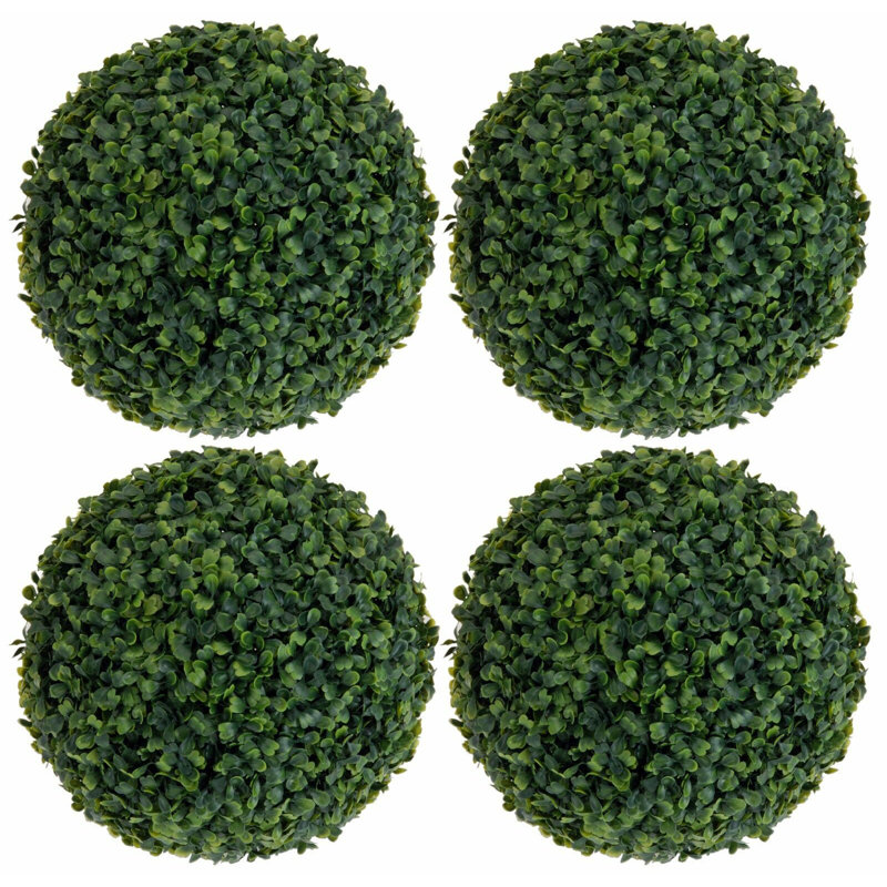 25cm Faux Boxwood Grass