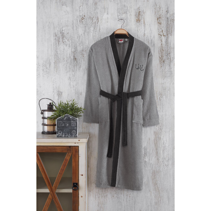 Peignoir Maya 100% coton avec poches