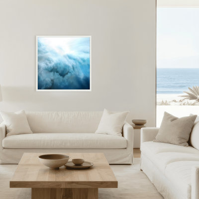 «Coastal Retreat Underwater Clouds IV» par Megan James, reproduction sur toile flottante