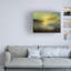 «Dawn On The Lake» sur toile-899746289