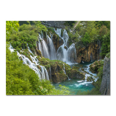 Plitvice Lakes National Park 1 Piece Wall Art on Glass