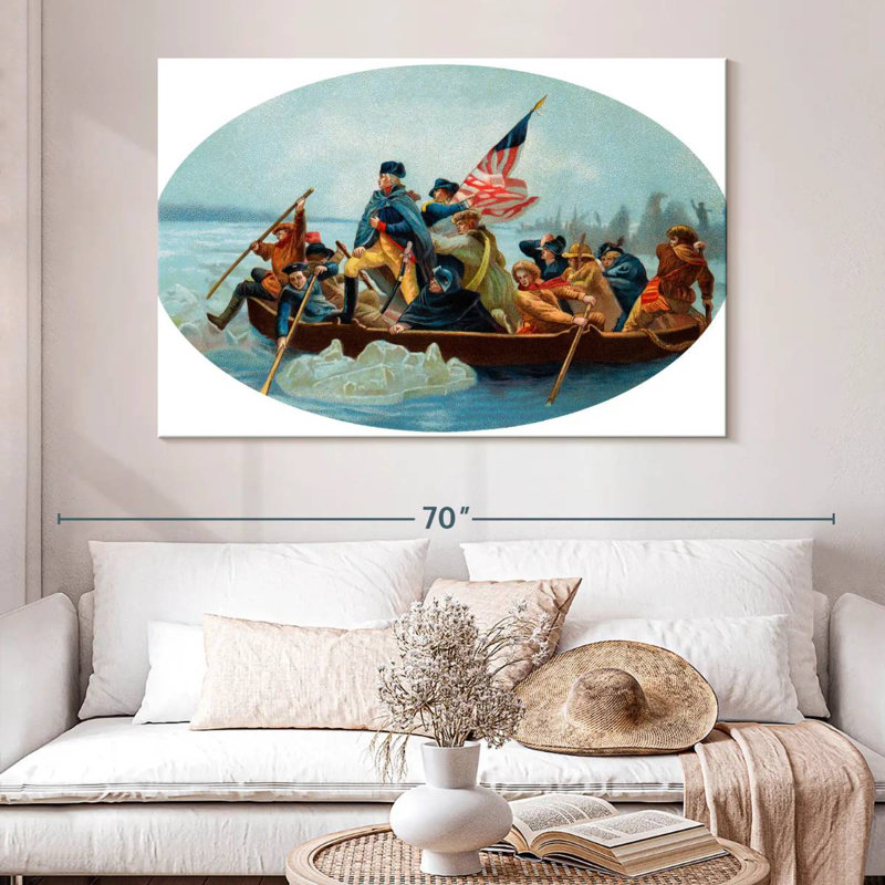 Lelar Washington Delaware, 34" H x 51" W