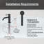 Single-Hole Single-handle Bathroom Faucet with Drain Assembly-110842846