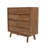 Seatonville 5-Drawer Acacia Chest