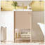 Meuble-lavabo simple autoportant de style français avec évier en céramique et porte à fermeture douce