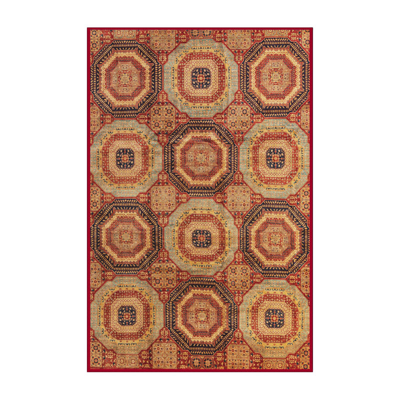 Moroccan Indoor Rug, Rectangle 5' x 8'