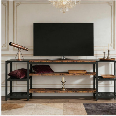 Media Entertainment Center,Industrial TV Stand,Storage Display