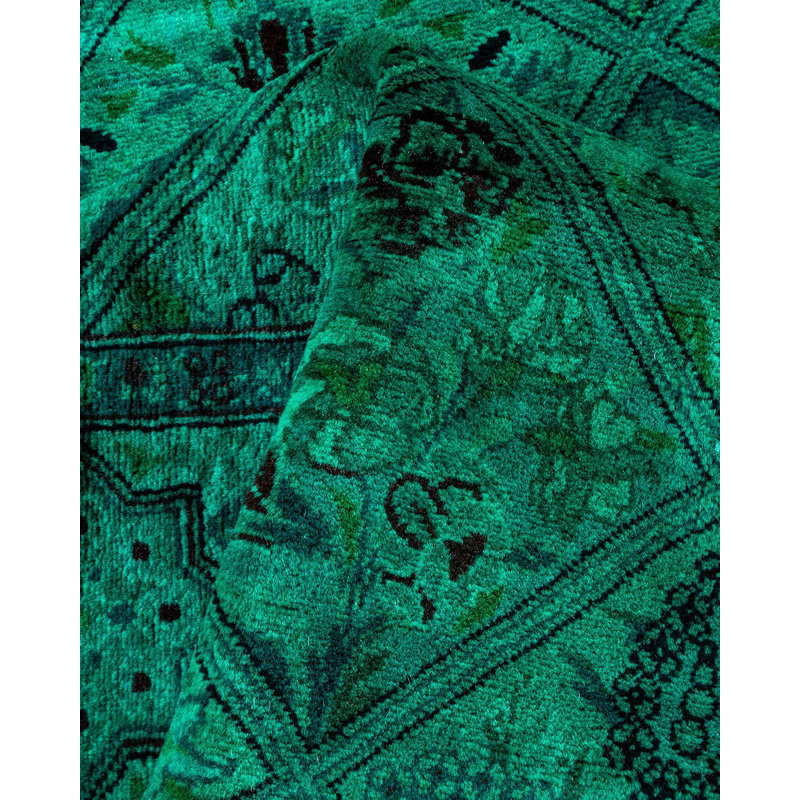 Fine Vibrance One-of-a-Kind 4' 3" X 19' 10" Hand Knotted Area Rug