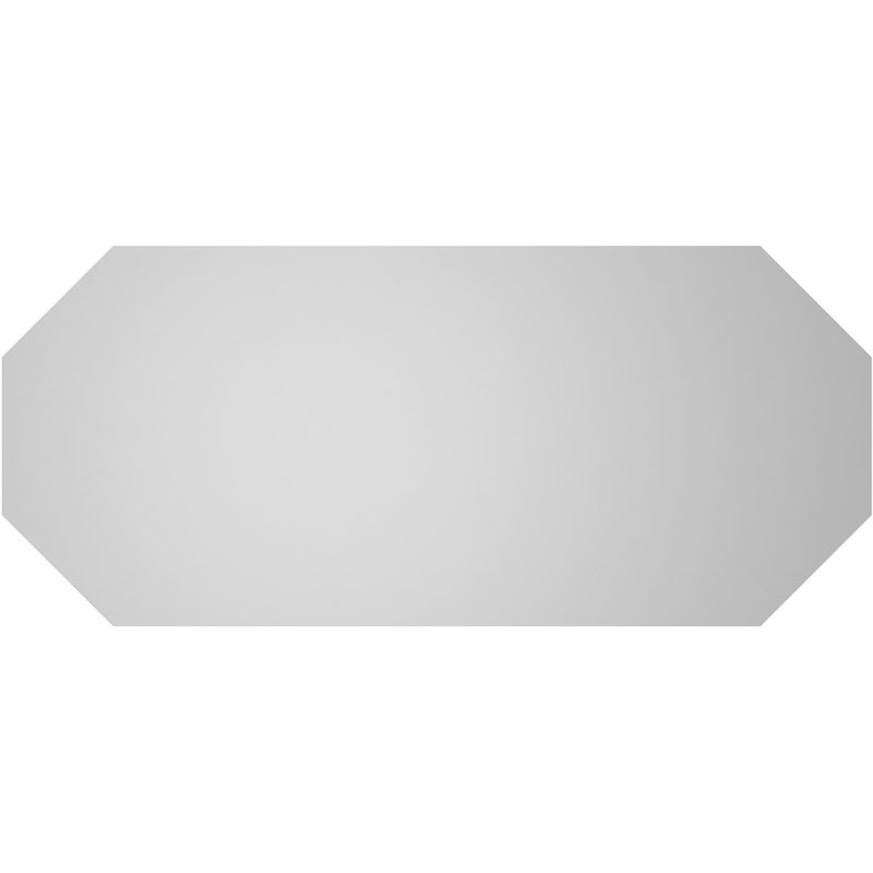 Évent horizontal gondole allongé en surface octogonal Signature, H 14 po x l 32 po x P 1,5 po