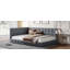 Lit plateforme double tapissier-87675533