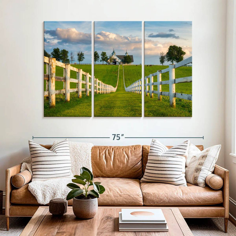 Lilie Kentucky Landscape, 42" H x 65" W