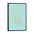 Black Floater Framed