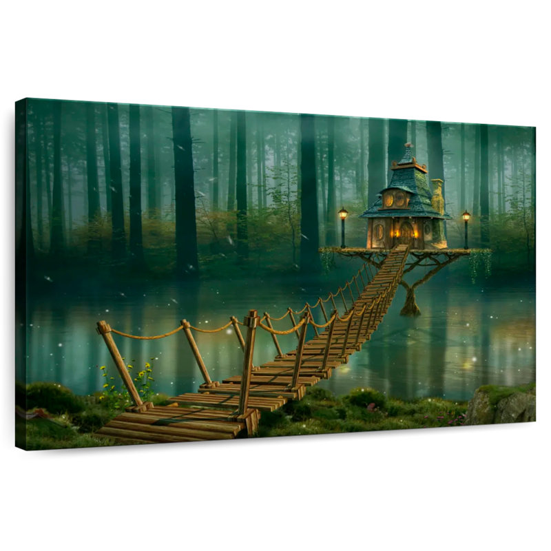 Pont Ashelle Fairy House, H 32 po x l 48 po