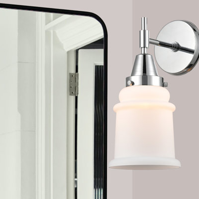 Gayle Chrome Armed Sconce