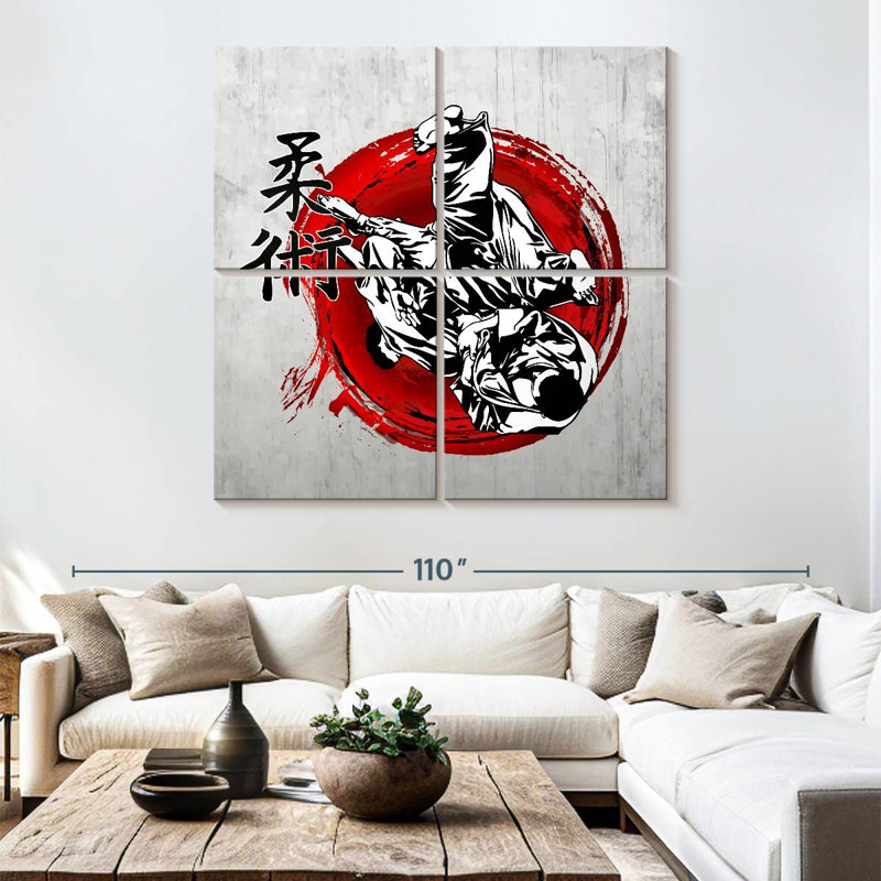 Sireci Jiu-Jitsu Ka, 74" H x 74" W