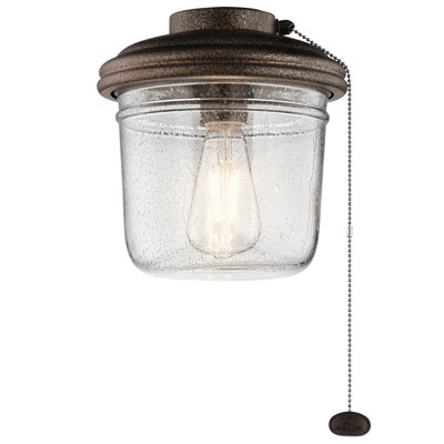 Yorke 8.5'' 1 - Light Globe Ceiling Fan Light Kit