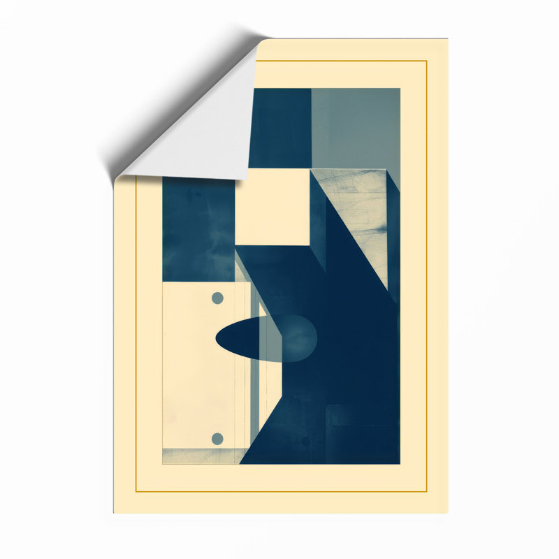 Interlude Geometric - Framed Print, Unframed, A2 - 59.4 x 42.0 cm
