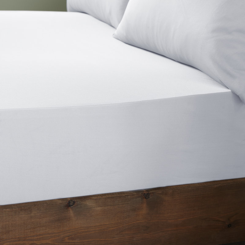 So Soft Jersey Fitted Sheet, Silver, Double (4'6)