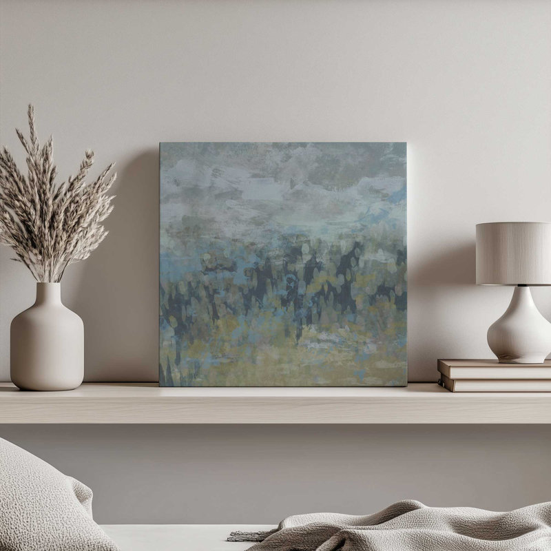 «Meadow Timelaps I» par June Erica Vess, reproduction d'art, H 12 po x l 12 po, Toile tendue, Ne s’applique pas