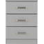 Sumrah 40cm W Manufactured Wood Bedside Table-154410746