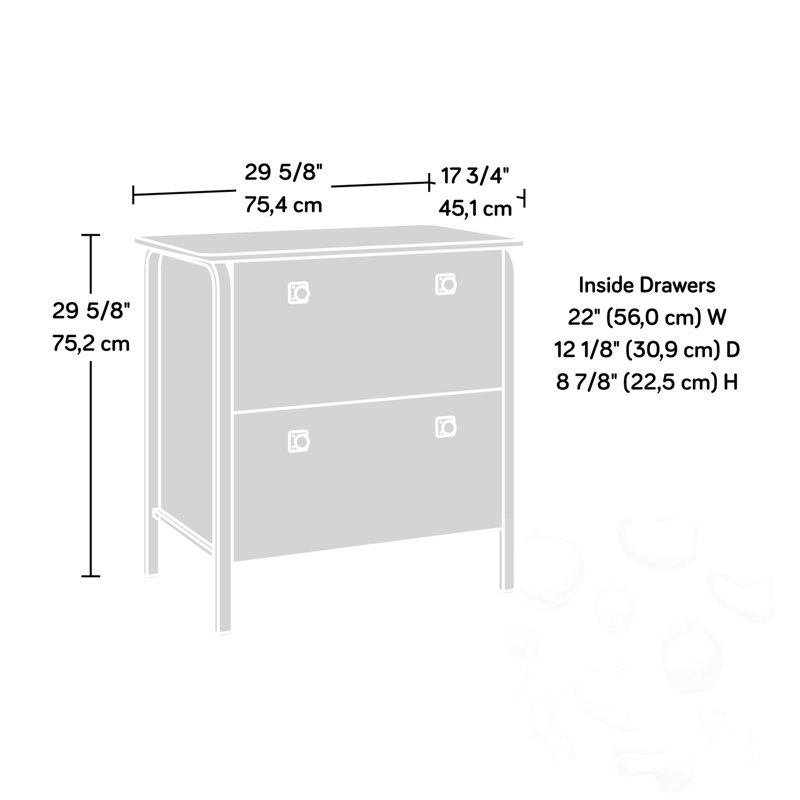 Armoire de bureau avec tiroir