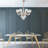8 Light Modern Luxury LED Crystal Chandelier