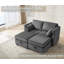 Causeuse modulaire avec repose-pieds double Calkins-100278783