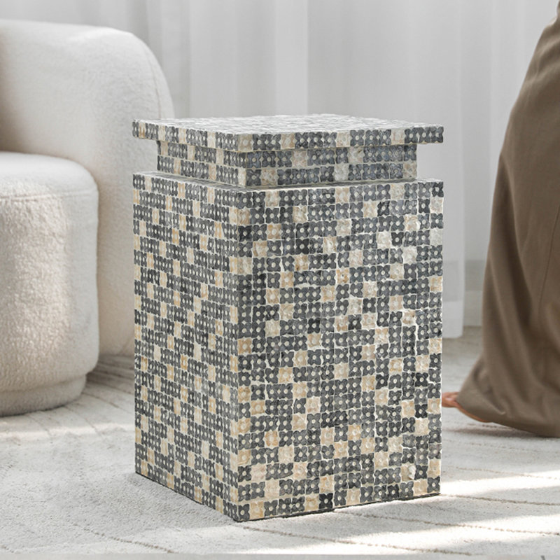 Modern Shell End Table