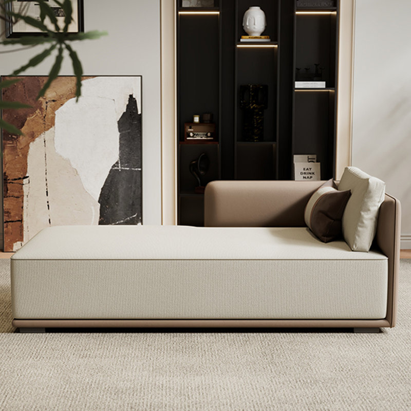 Chaises longues Modern, Orienté à droite, Beige