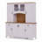 66.9"W Kitchen Pantry Cabinet Buffet Table