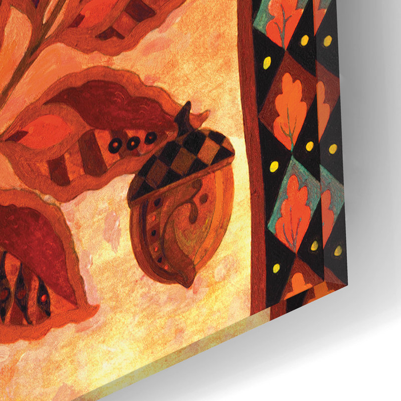Art mural en verre Breakwater Bay «As Fall Nips The Air» par David Galchutt, H 12 po x l 16 po x P 0,13 po