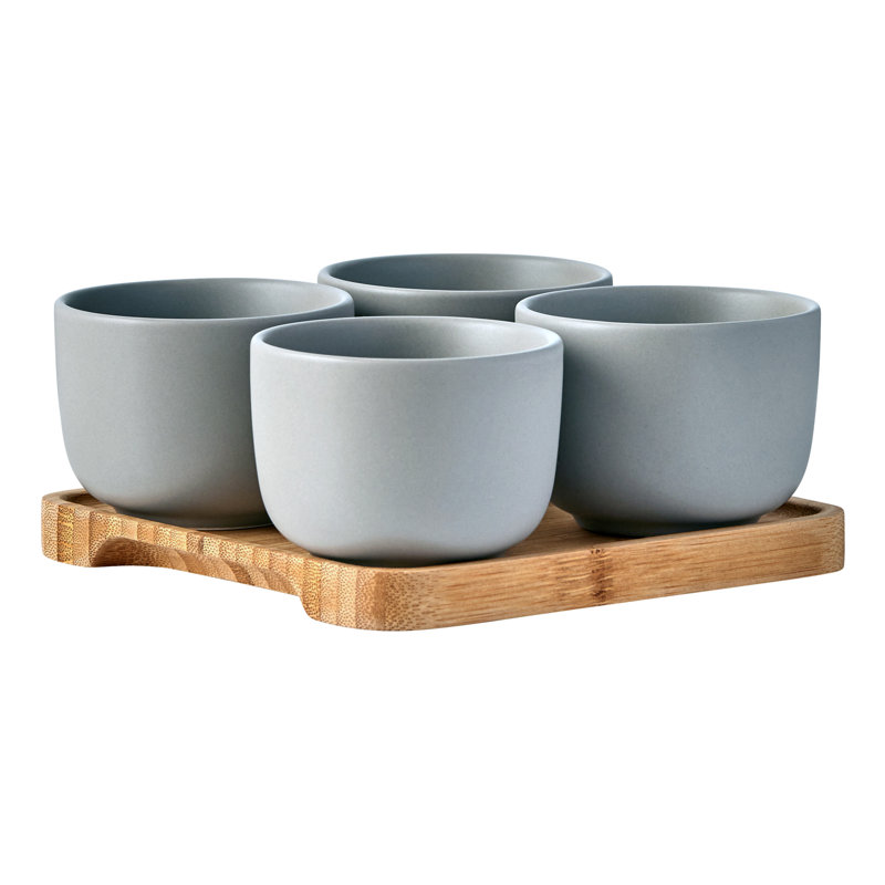Share Round Bowls, Grey