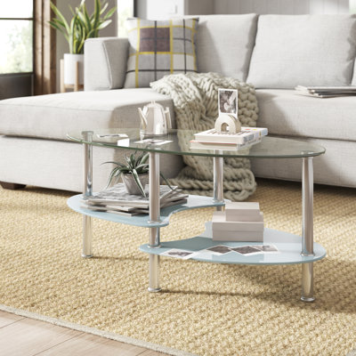Four Leg Coffee Table with Storage