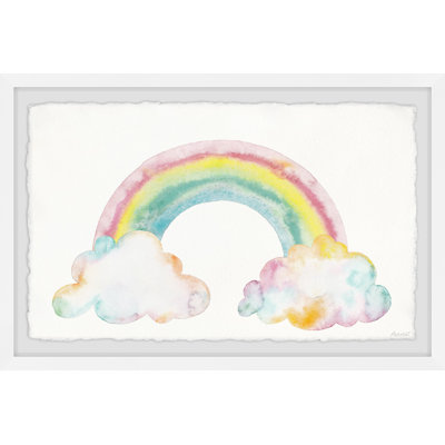 Gaddy Rainbow Pastel Framed Print