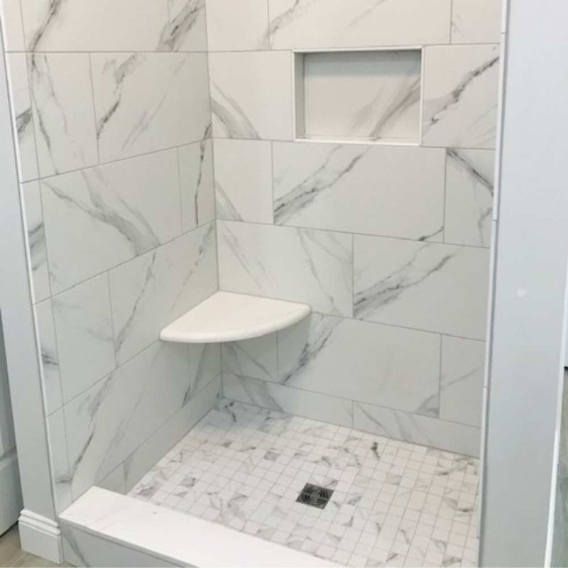 Tmolus 12" x 12" Porcelain Matte Mosaic Wall & Floor Tile
