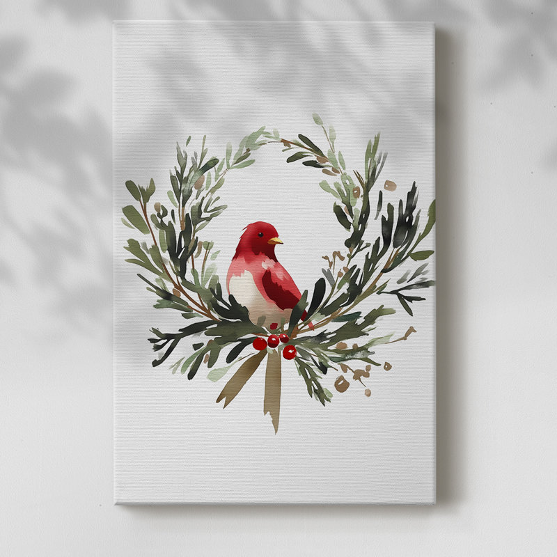 Art des Fêtes de Noël - Toile tendue avec châssis CMLVII, H 36 po x l 24 po
