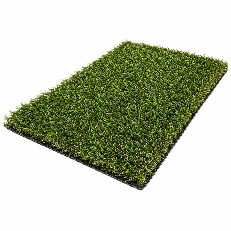 Tapis de gazon artificiel 6 pi x 10 pi avec une hauteur de poils de 0,8 po pour le patio, le balcon et le jardin