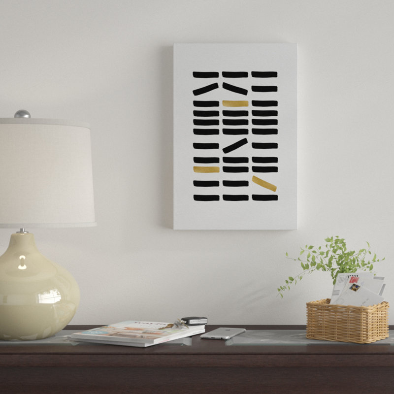 «Abstract», impression sur toile, H 18 po x l 12 po x P 1,5 po, Pas de tapis, Toile tendue
