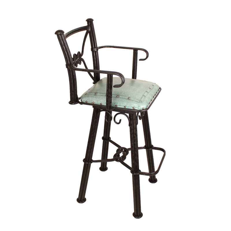 Hoon 30'' Stool, Turquoise