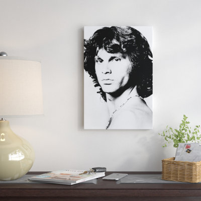 « jim morrison pose i », reproduction de photo sur toile radio days