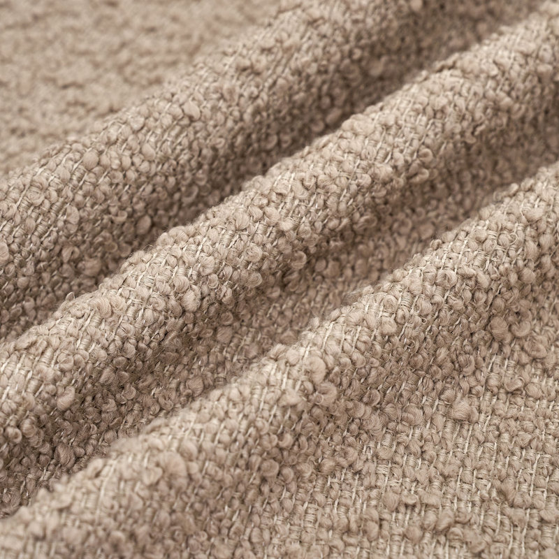 Housse de coussin en avoine 18 po x 18 po, housse carrée neutre neutre avec fermeture à glissière cachée, coussin de salon minimaliste