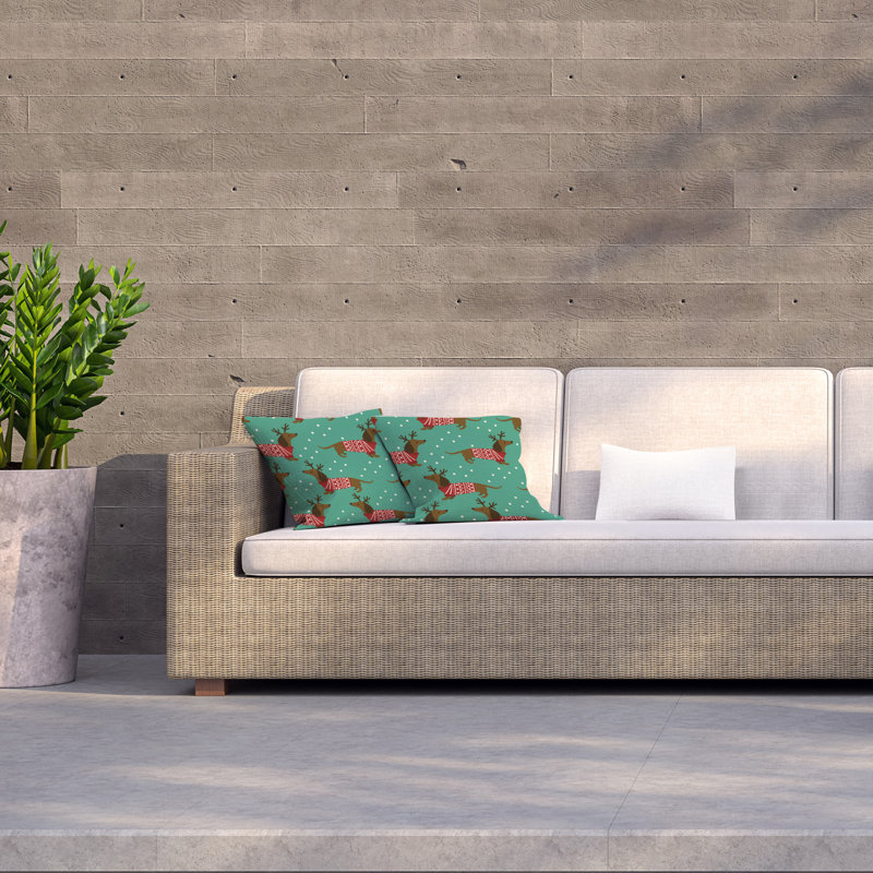Indoor / Outdoor Square Cushion, 45cm H x 45cm W