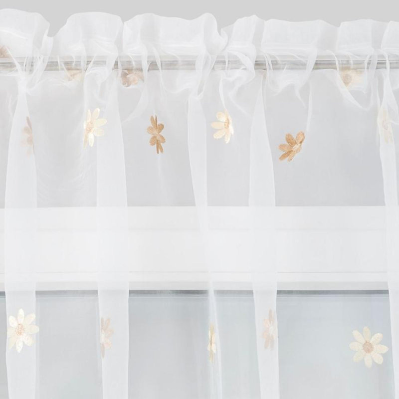 Gallimore Semi Sheer Curtain Single Panel