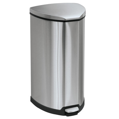 Receptacle 4 Gallon Step On Trash Can