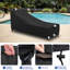 Housse imperméable pour chaise longue d'extérieur