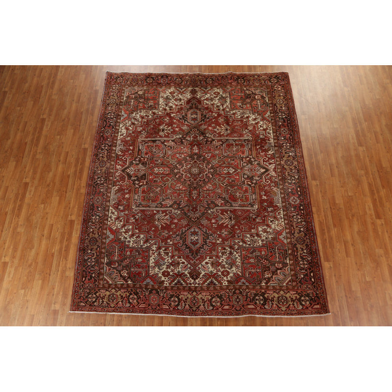 Tjomme One-of-a-Kind 8'9" X 10'11" 1970s Wool Area Rug in