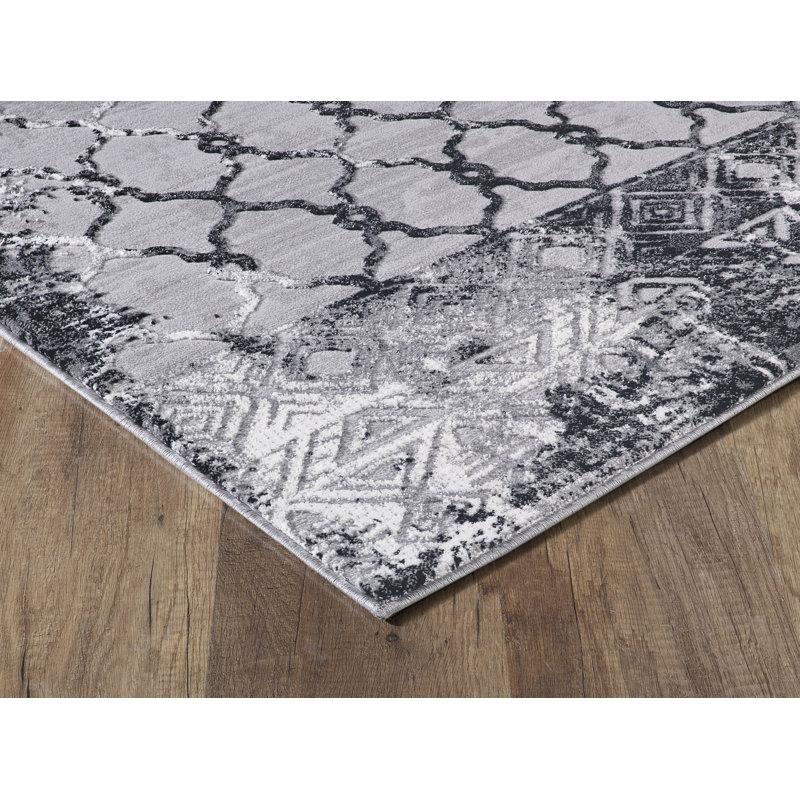 Hovis Geometric Area Rug, Rectangle 240 x 320cm